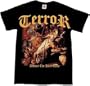 TERROR - Always The Hard Way Text - Black T-shirt