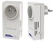 Netgear XAVB5601-100FRS Pack de 2 adaptateurs CPL Ethernet Powerline 500 Mbit/s Avec prise femelle int�gr�e Homeplug AV 1 port