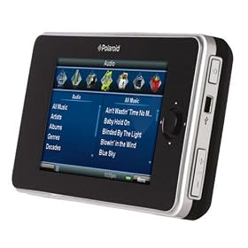 Polaroid Freescape MPU-43315B - 4.3" Portable Media Player  - 60 GB HDD - Gloss Black