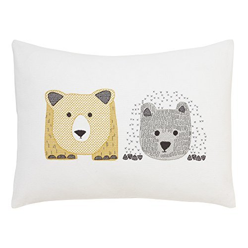 DwellStudio Cross Stitch Pillow (Bears)
