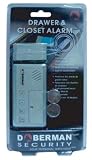 Doberman SE-0103 Drawer/Closet Alarm. Silver/Black