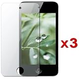 Cbus Wireless Three LCD Screen Guards / Protectors for Apple iPod Touch 4 / 4G / 4th Gen