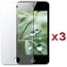 Cbus Wireless Three LCD Screen Guards / Protectors for Apple iPod Touch 4 / 4G / 4th Gen