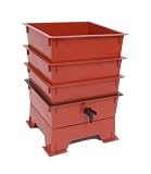 Worm Factory DS3TT 3-Tray Worm Composter – Terra Cotta
