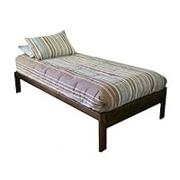 Santa Cruz Twin XL Bed - Rustic Walnut