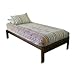 Santa Cruz Twin XL (Extra Long) Bed - Rustic Walnut