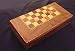Backgammon & Chess Board Vintage Persian Sanandaji Walnut with Maple Inlay 2019