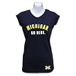 Michigan Wolverines Women's Venus Cap Sleeve Tee