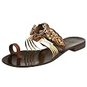 Pelle Moda Women's Vesper Toe Ring Slide