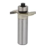 uxcell　ルータービット　切削工具　T-スロット　T-トラック　シャンク１２．７ミリメートル　切削直径２．３８ミリメートル