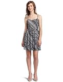Necessary Objects Junior's V Yoke Tank Dress