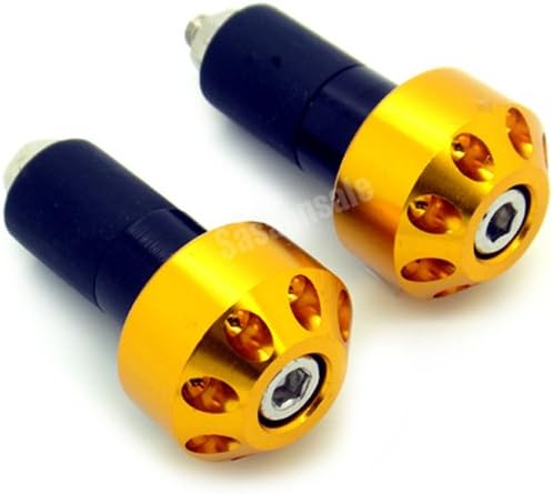 MIT Motors - GOLD - CNC Anodized Bar Ends - Honda CB CBR 600 F2 F3 F4 F4i 600RR 900RR 929RR 954RR 1000RR 1100RR VTR 1000 SP1 SP2 RC51 VFR 750 800 NT650