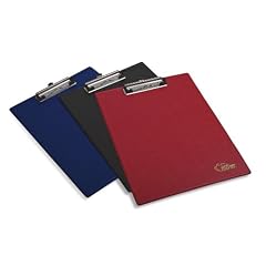 Klemmbrett Schreibplatte A4 stabil PVC-Folie blau