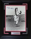 Autographed Theodore Williams Photo - Samuel Framed Black & White 16x20 James Spence )