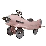 American-retro Pretty In Pink Pedal Airplane