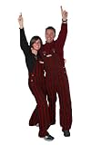 Garnet/Black Game Bibs Overalls