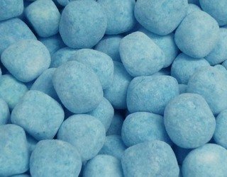 Kingsway Chewy Sour Blue Raspberry Bon Bons 250 Gram Bag (1/4 Kilo)