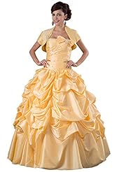 Strapless Crystal Wrap Taffeta  Dress