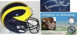 Desmond Howard Signed Michigan Replica Helmet w/Heisman'91