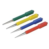 Silverline Transfer Punch Set 4pce Hand Tools Mechanical Metal Holes Punches Diy