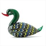Art Glass Duck Figurine