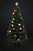 Kitchen & Housewares : Duronic 6ft Indoor decoration xmas/christmas optic fibre tree