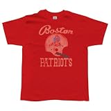 Boston Patriots - Distressed Helmet Soft T-Shirt