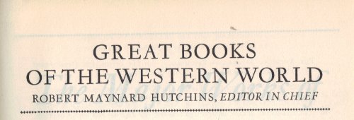 Great Books Of The Western World by Encyclopedia Britannica 1952 (Plutarch, Vol 14)