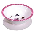 Suction Bowl Baby Cie Princess Pink Polka Dot Melamine Melamine Dinnerware