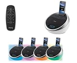 IHome - Station d'accueil IA17 - Dock radio reveil stereo multicolores + telecommande - Iphone 4S , 4 , 3GS , Ipod