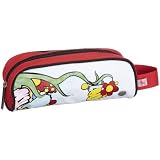 Poodlebags young art graffity - cosmetic long - FLOWER 340211NW Unisex - Erwachsene Kosmetiktaschen