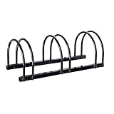 UPC 035441043934 product image for Edsal Manufacturing BR4205 3-Bike Standing Bike Stand, Black | upcitemdb.com