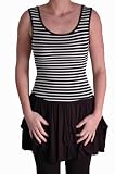 EyeCatchClothing - Camille Womens Sleevless Striped Dress