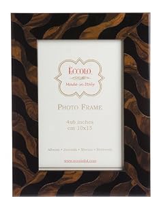 Italian Wooden Picture Frame, Brussels, Brown