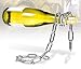 Lily's Home Chain Wine Bottle Holder, Bottle Rack