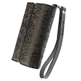 Divine Pouch Large For Mobile Phone with Finger Strap Black