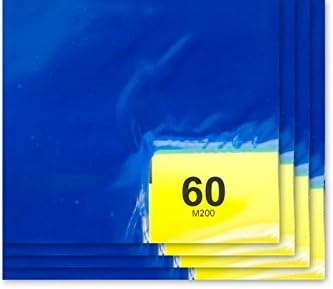 Purus PS264564B Blue Peel-Off Disposable Sticky Frameless 60 Layers Mat, 45" Length x 26" Width (Pack of 4)
