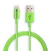 [Apple MFi Certified] Cable Matters Lightning Cable in Green 3.3 Feet/1 Meter