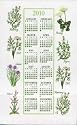 Kitchen Herbs Calendar Towel