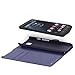 Motorola DROID Turbo Wallet Case - VENA® [vSuit] Slim Fit Leather Case with Stand and Card Slots for Motorola DROID Turbo (Not Compatible with Metallized Glass Fiber Version) (Oxford Blue)