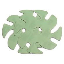 JoolTool Microfinishing PSA Disc, Paper Backing, Adhesive Fastening, Diamond, Wet/Dry Use, 3" Diameter