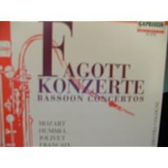 Bassoon Concertos Fagottkonzerte by werner andreas albert, dag jensen, kolner rundfunk-sinfonie-orchester, and wolfgang amadeus mozart (Audio CD - 1996) - Import