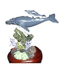 Mom & Baby Humpback Whale Resin Figurine