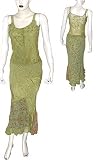 Girl Skirt Set in Georgette Embroidery Womens Casual Sundresses Size P