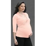 The 3/4 sleeve Super Secret Nursing Shirt - XS-XL