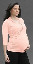 The 3/4 sleeve Super Secret Nursing Shirt - S,L,XL