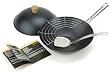 Typhoon Pre-seasoned 12-Inch Wok Set