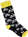Sock It To Me Bicycle Men's Socks - More Colors! (Black/Yellow)