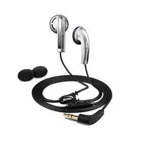 Sennheiser MX 660 Silver Earbuds with Volume Control and Cable Winder ?(Silver)