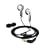 Sennheiser MX 660 Silver Earbuds with Volume Control and Cable Winder ?(Silver)